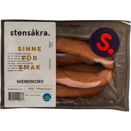 Wienerkorv 360g Stensåkra