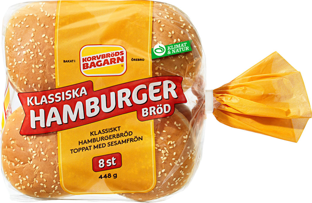Hamburgerbröd 8-Pack
