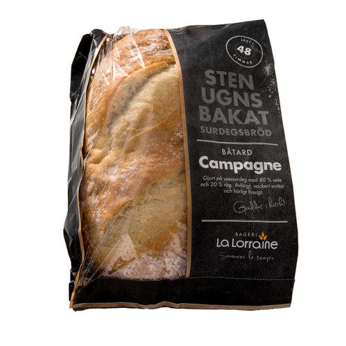 BATARD CAMPAGNE STENUGNSBAKAT SURDEGSBRÖD