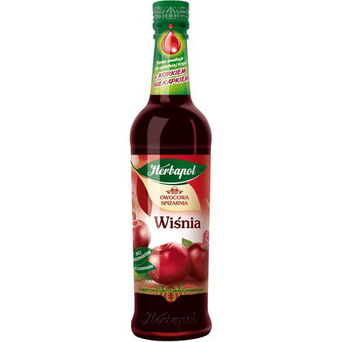 Körsbärssyrup 420ml Herbapol
