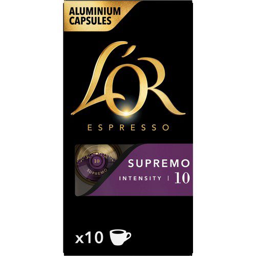 Espresso Supremo 10 Kaffekapslar 10-Pack