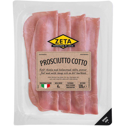 Prosciutto Cotto 120g Zeta