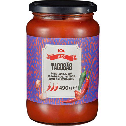 Tacosås Hot 490g ICA