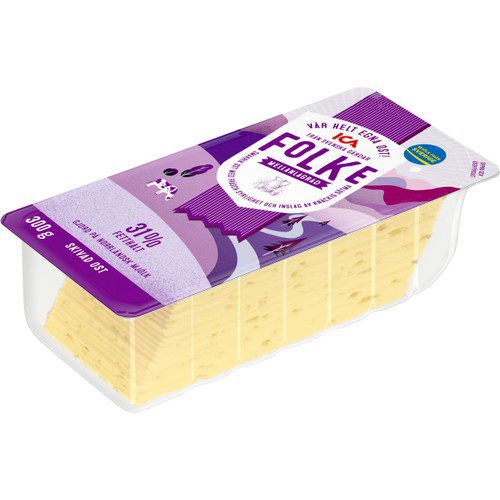 Ost Folke 31% Skivad 300g ICA