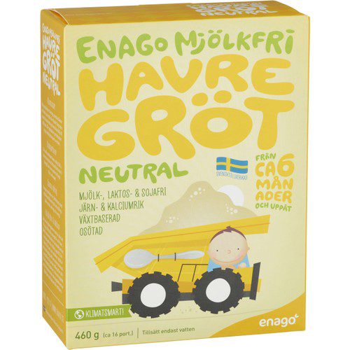 MJÖLKFRI GRÖT NEUTRAL 6 MÅN LAKTOSFRI