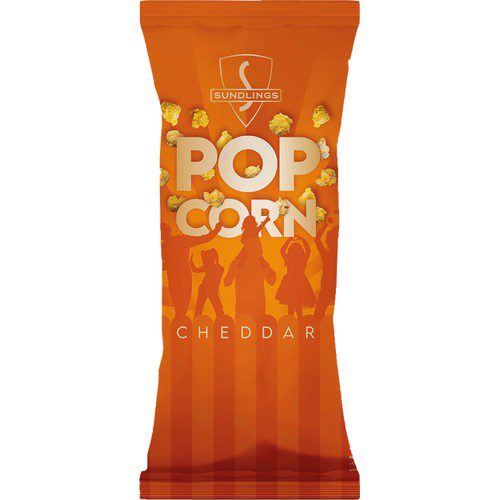 Popcorn Cheeddar 100g Sundlings