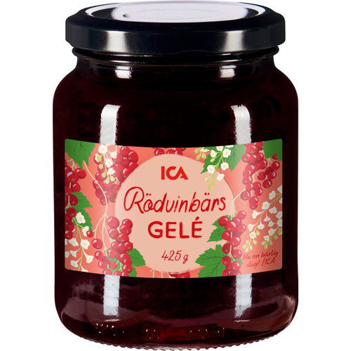 Gelé Rödvinsbär 425g ICA