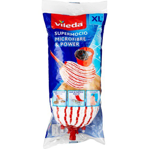 Mopp Supermocio Microfibre & Power Vileda