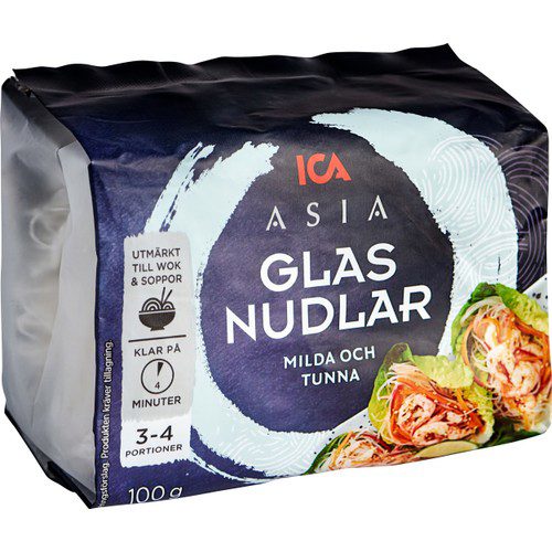 Glasnudlar 100g ICA Asia