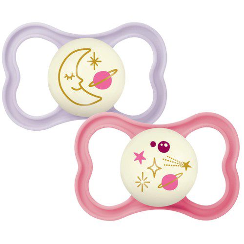 Napp Air Night Silikon 6-16mån 2-p MAM