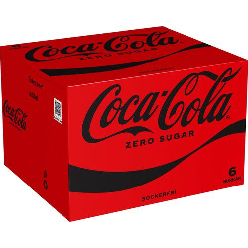 Zero 33cl 6-p Coca-Cola