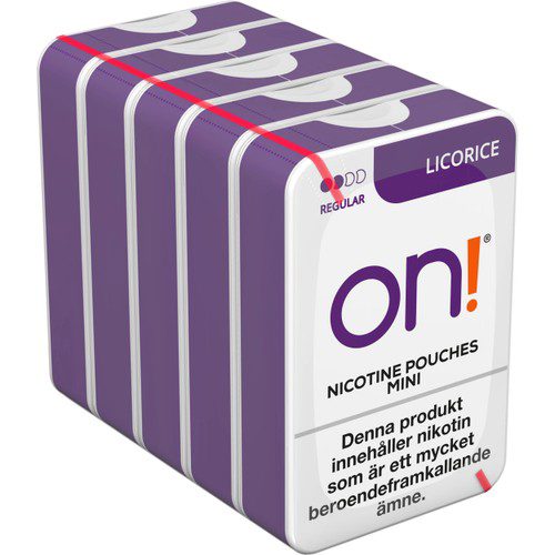 On! Licorice 3mg Stock