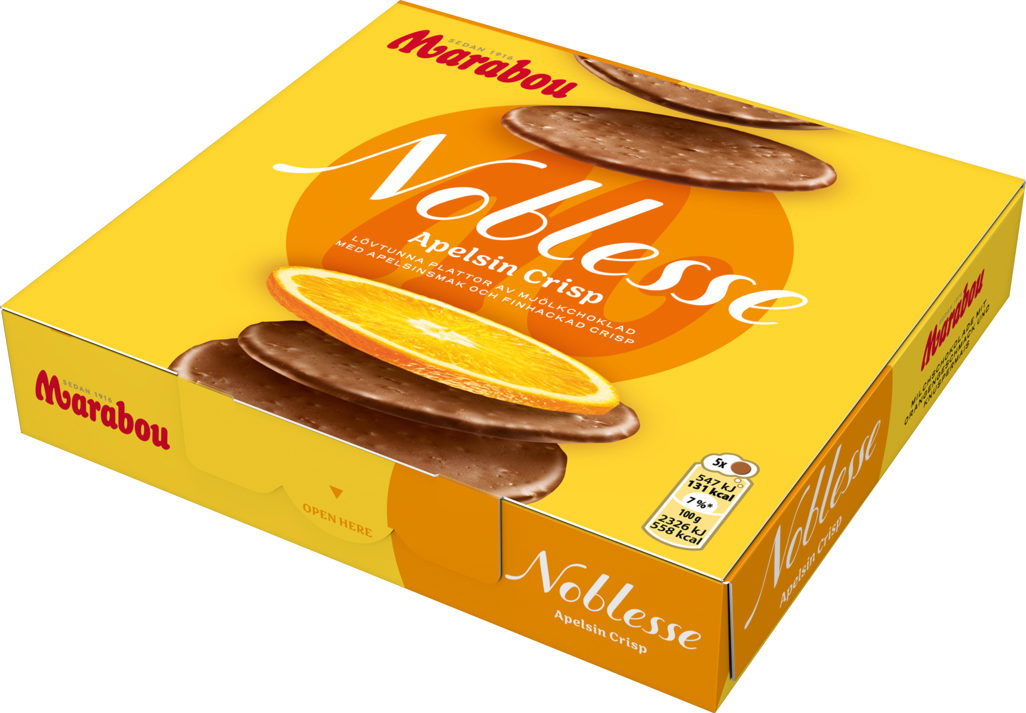 Noblesse Apelsin Crisp 150g Marabou