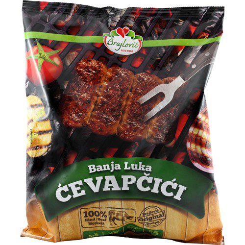 Cevapcici Fryst 800g Brajlovic