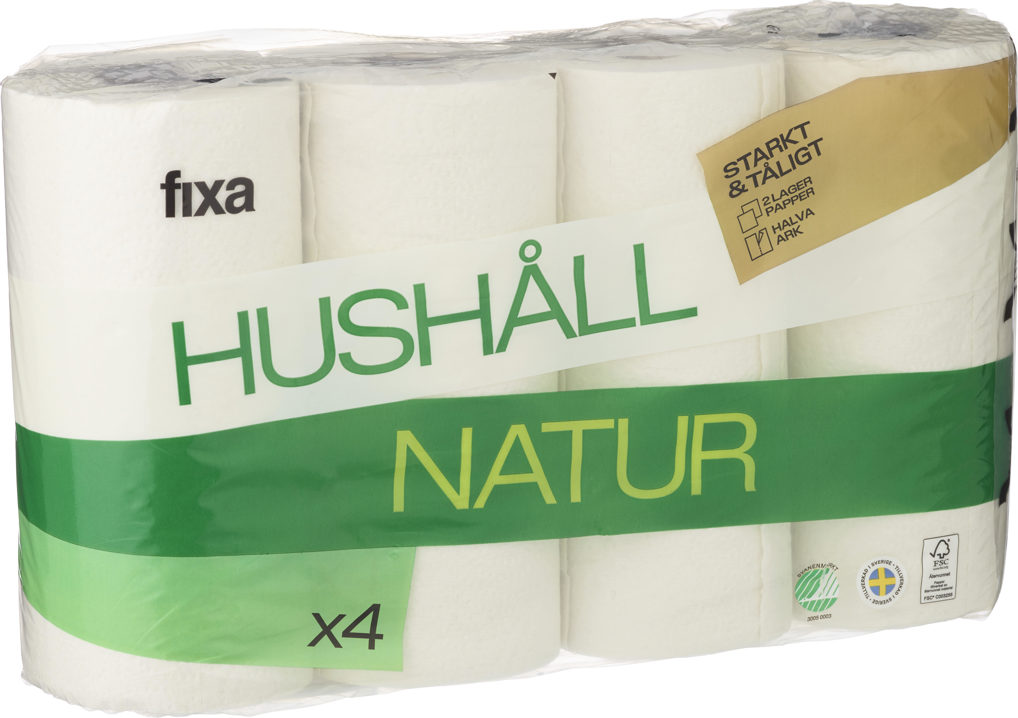Hushållspapper Natur