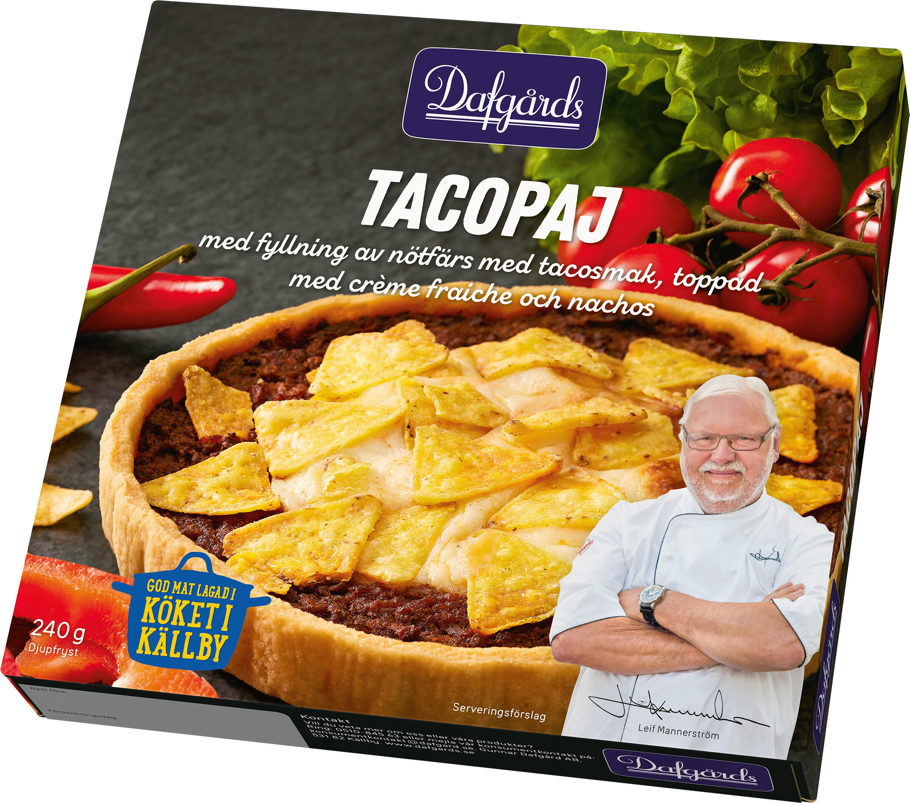 Tacopaj 240g Dafgårds