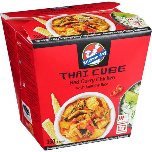 Thai Cube Red curry 350g Kitchen Joy