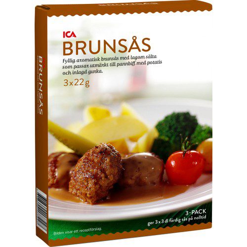 Brunsås 3-p 66g ICA