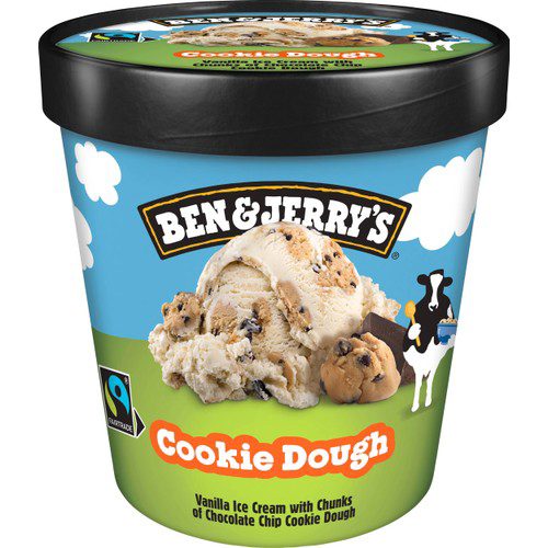 Glass Cookie Dough 465ml Ben & Jerrys