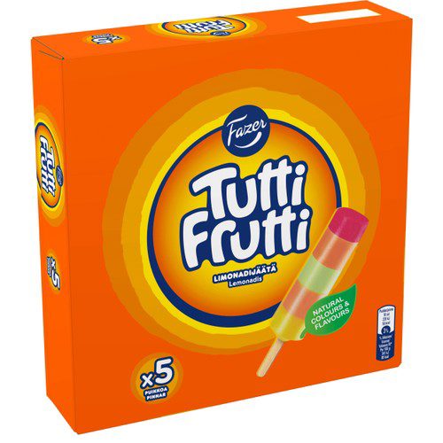 Glass Tutti Frutti 5-pack