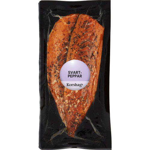 Varmrökt Makrillfilé Svartpeppar