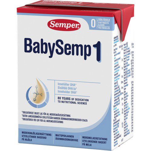 Modersmjölksersättning BabySemp 1 200ml Semper
