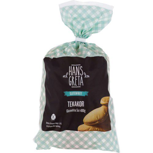 Thekakor Glutenfri Fryst 400g Hans & Greta