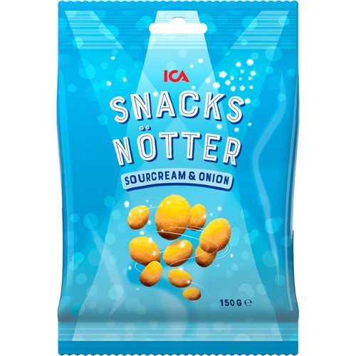 Nötter Sourcream & Onion 150g ICA