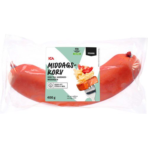 Middagskorv Vegansk 400g ICA