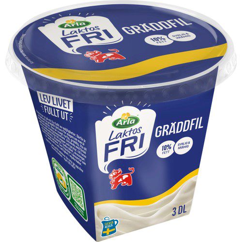 Gräddfil Laktosfri 10% 300ml Arla Ko