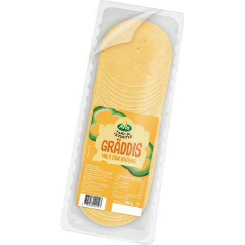 Ost Gräddis Skivad 750g Arla