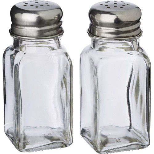 Salt- och pepparkar Glas 9,5cm ICA Cook & Eat