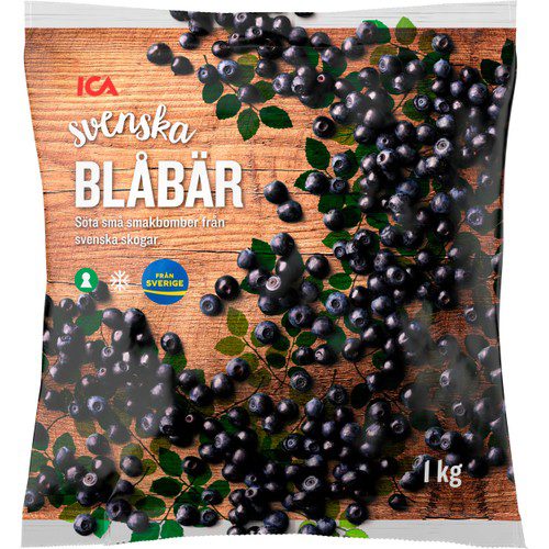 Blåbär Svenska 1kg ICA