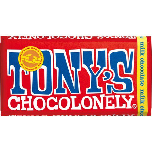 Choklad Ljus Fairtrade 180g Tony's Chocolonely