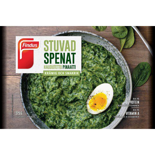 Stuvad Spenat Fryst