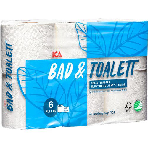 Toalettpapper Storpack 48-p ICA