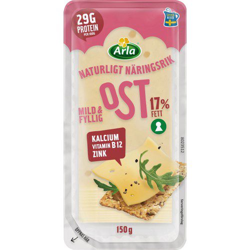 Mild & Fyllig 17% Skivad Ost