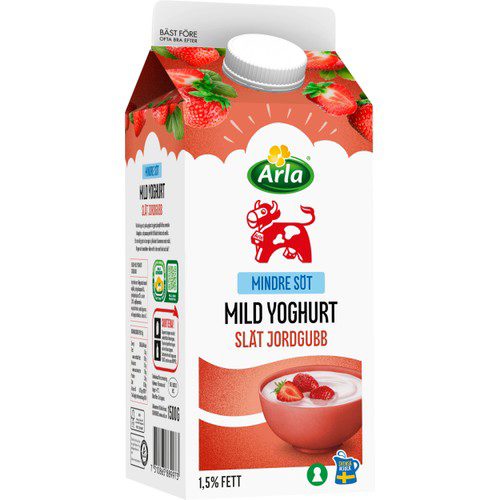 Mild yoghurt Jordgubb 1,5%
