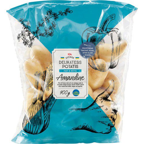 Delikatesspotatis Amandine Sköljd 900g Klass 1 ICA