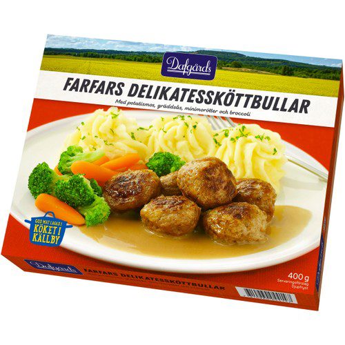 Farfars Delikatessköttbullar 400g Dafgård