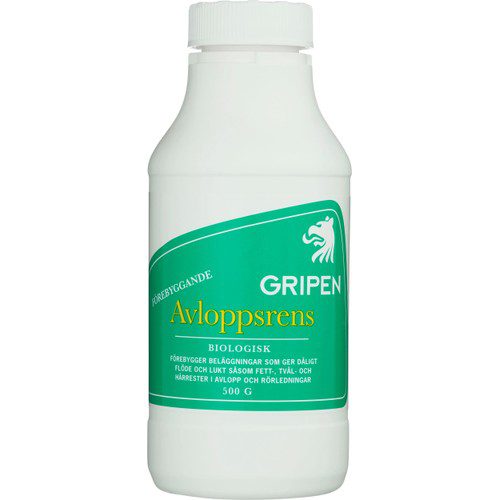 Avloppsrens biologisk 500g Gripen