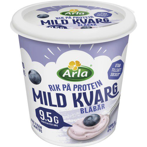 Mild Kvarg Blåbär 0,2% 1000g Arla