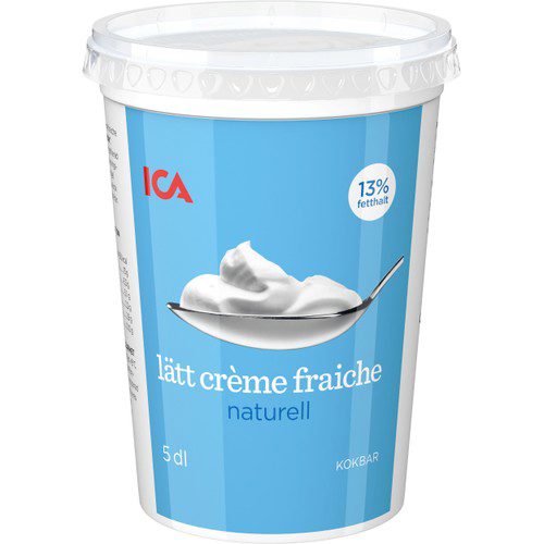 Crème fraiche Lätt 5dl 15% ICA