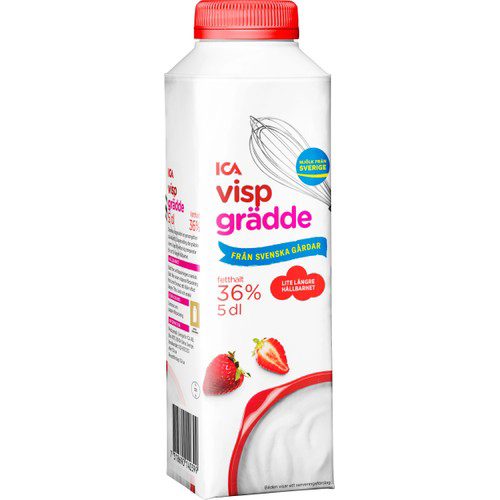 Vispgrädde 36% Längre hållbarhet 5dl ICA