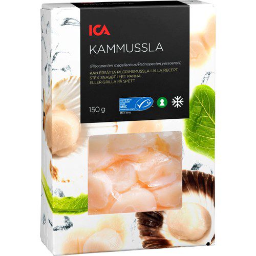 Kammusslor 150g ICA