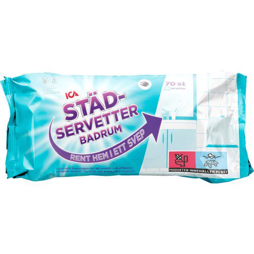 Städservetter badrum 70-p ICA