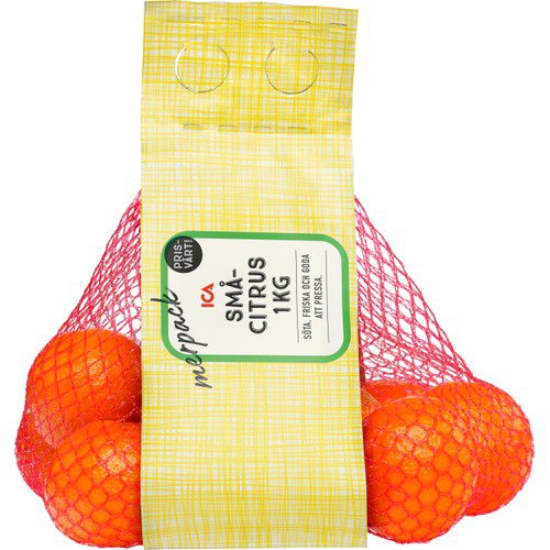 Småcitrus i nät 1kg Klass 1 ICA