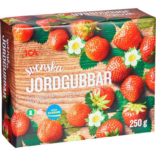 Svenska Jordgubbar 250g ICA