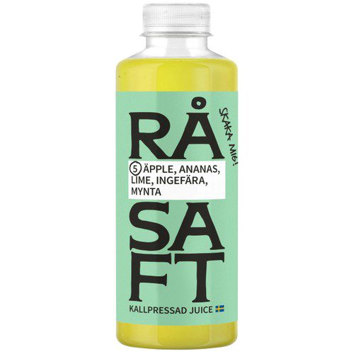 Äpple Ananas Lime Ingefära Mynta 700ml Loviseberg