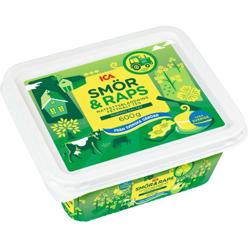 Smör & Raps normalsaltat 600g ICA